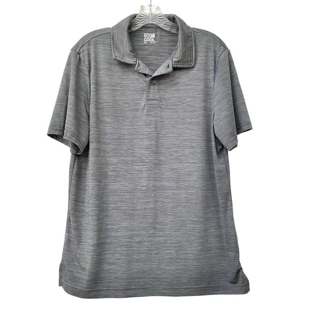 32 Degrees Brand Gray Golf Polo Shirt Mens M